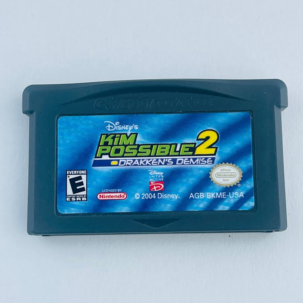 Disney's Kim Possible 2 Drakken's Demise Nintendo GBA Everyone **Cartridge Only